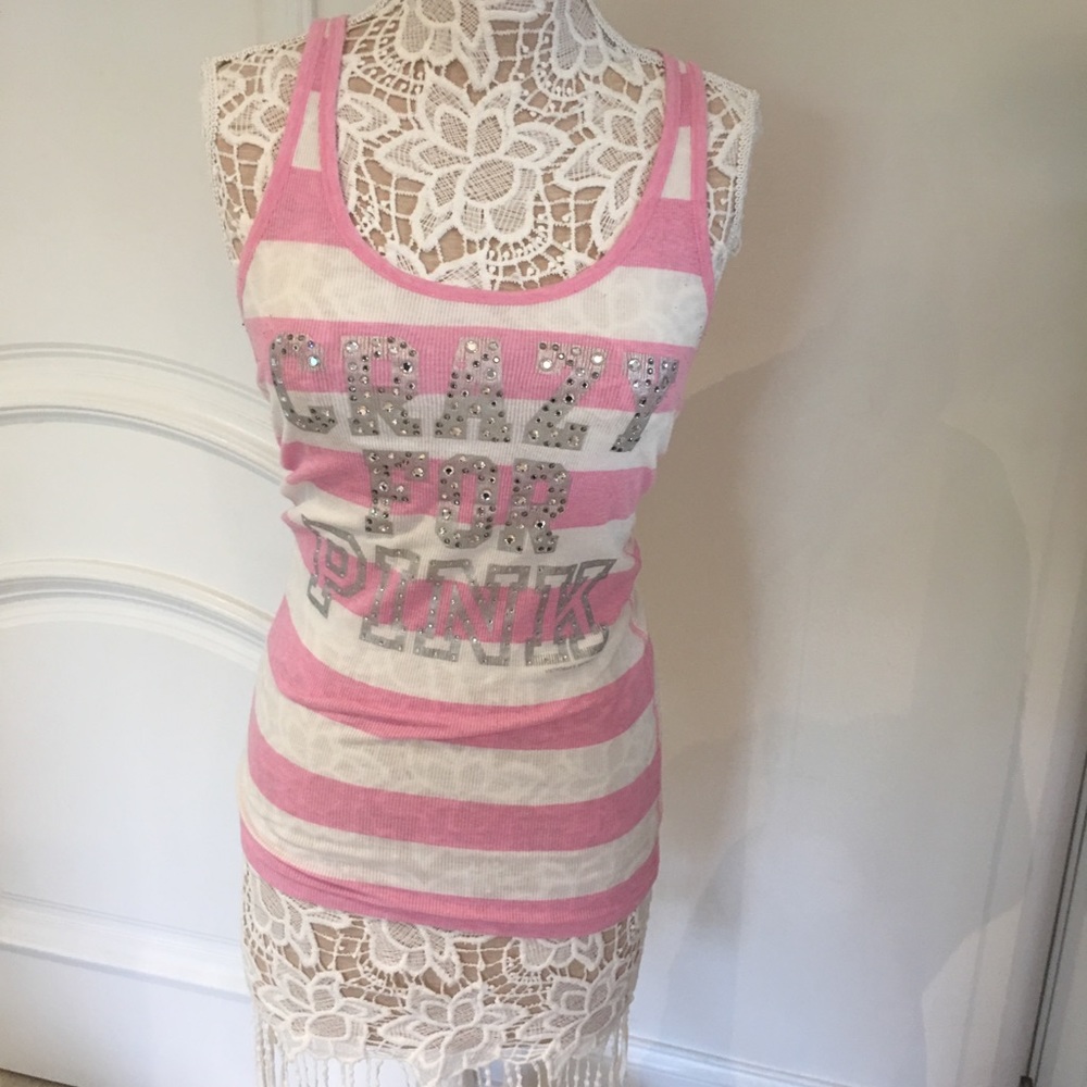 Pink Victoria secret tank top